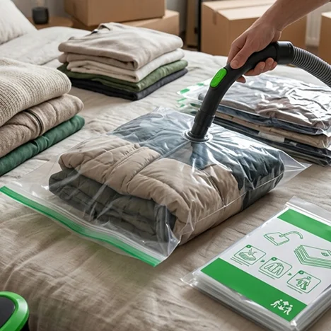 Saci vacuum — eficiență la fiecare mutare